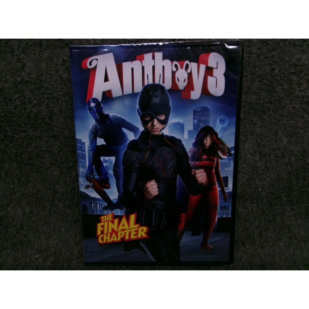 Antboy 3 The Final Chapter DVD Family Kids Movie Pelle Ida Superhero Danish
